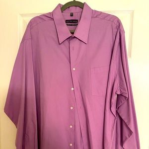 Purple men’s suit shirt